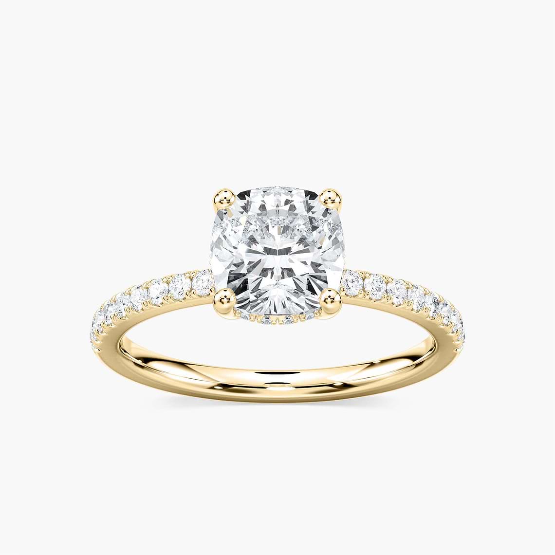 Margot Verlobungsring – Gelbgold