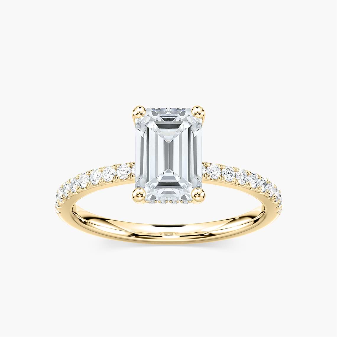 Margot Verlobungsring – Gelbgold