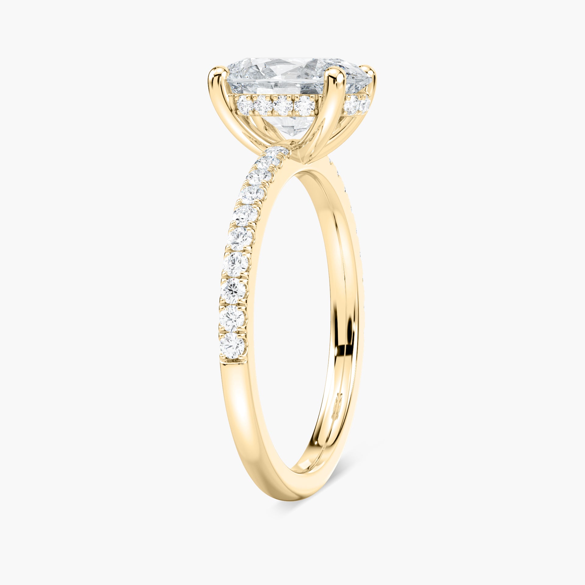 Margot Verlobungsring – Gelbgold