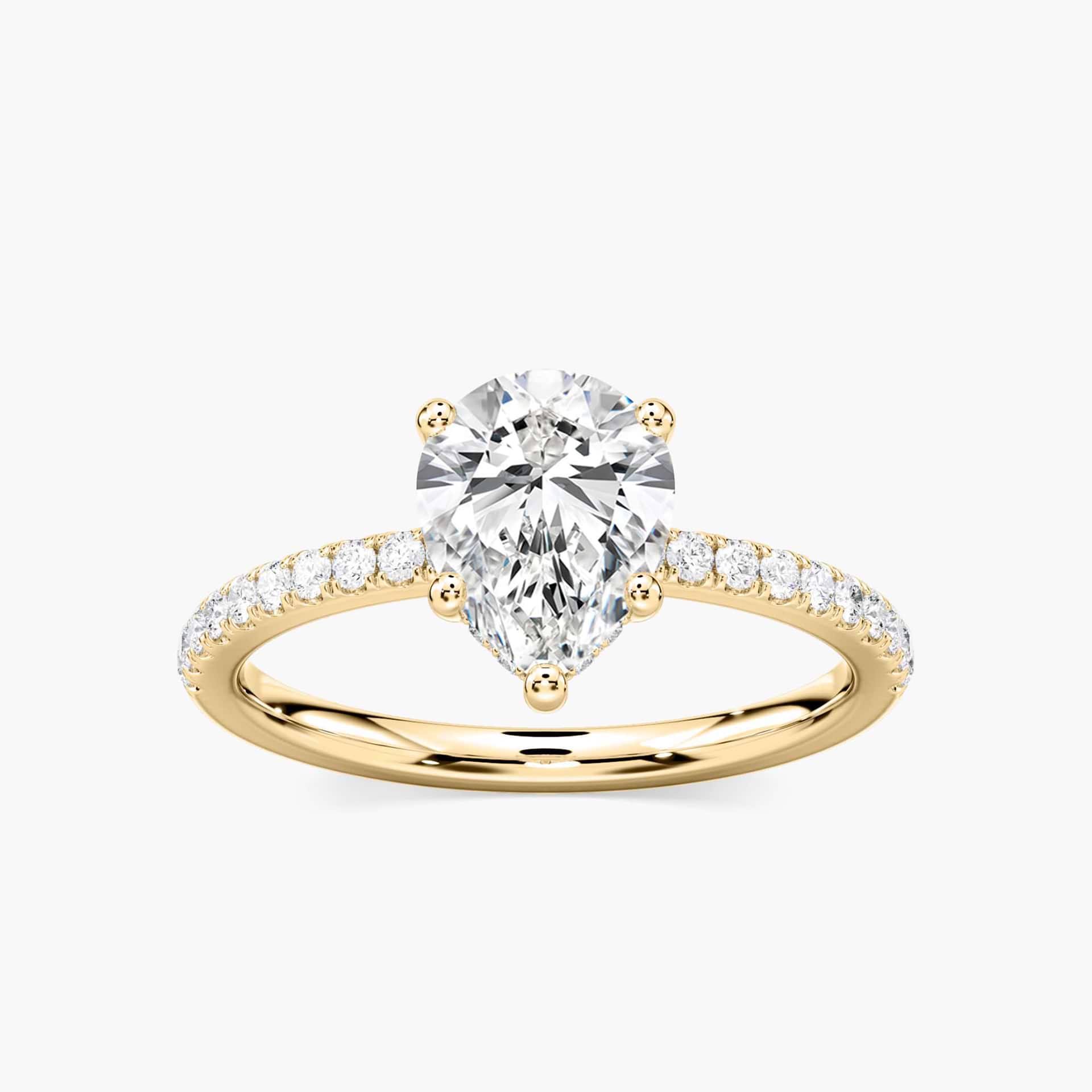 Margot Verlobungsring – Gelbgold