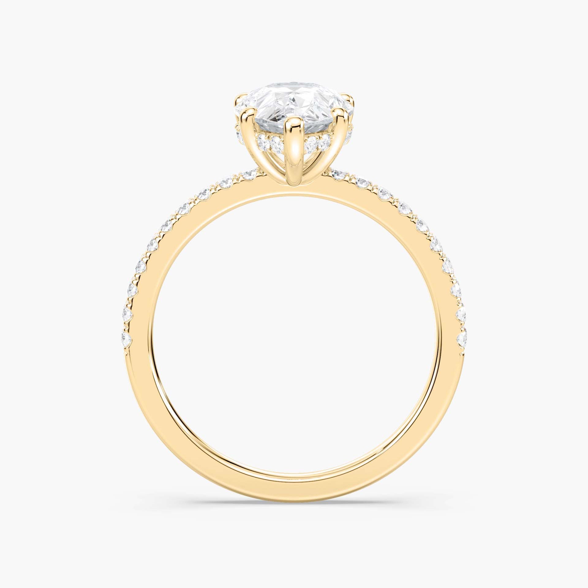 Margot Verlobungsring – Gelbgold