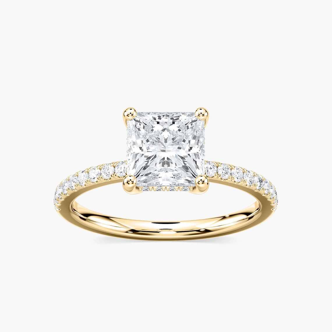 Margot Verlobungsring – Gelbgold