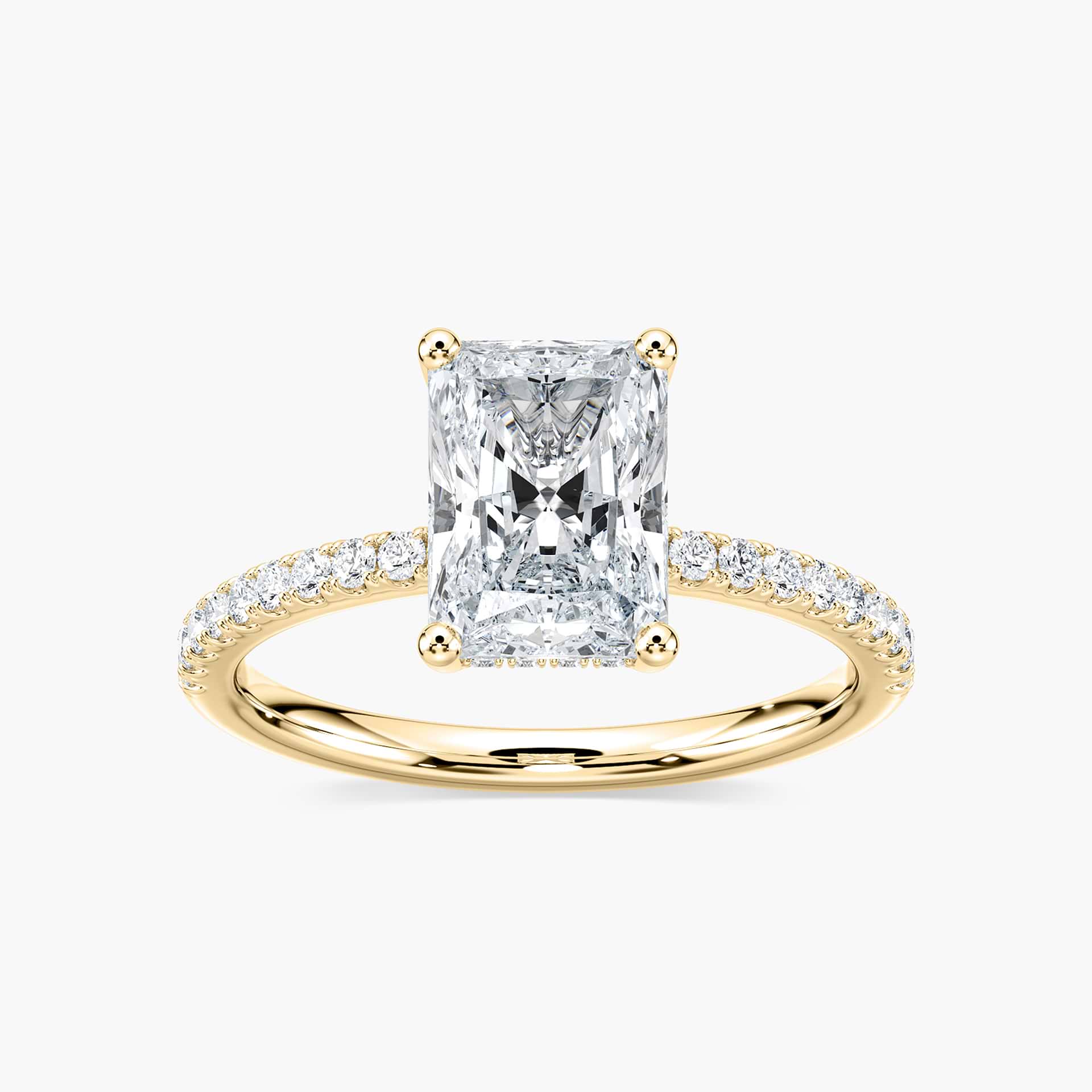 Margot Verlobungsring – Gelbgold
