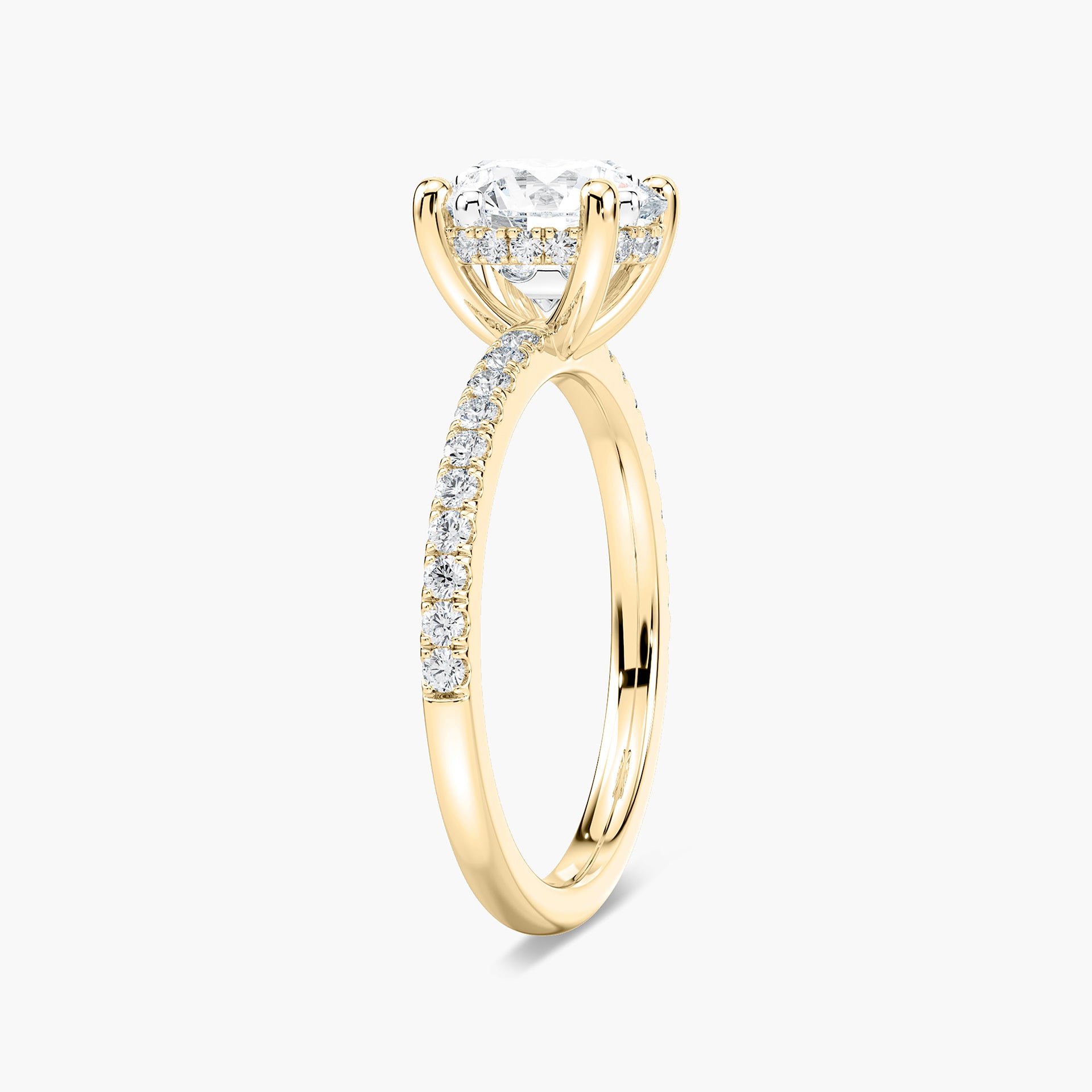 Margot Verlobungsring – Gelbgold