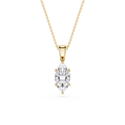 Lovea Marquise Anhänger – Marquiseschliff – Gelbgold