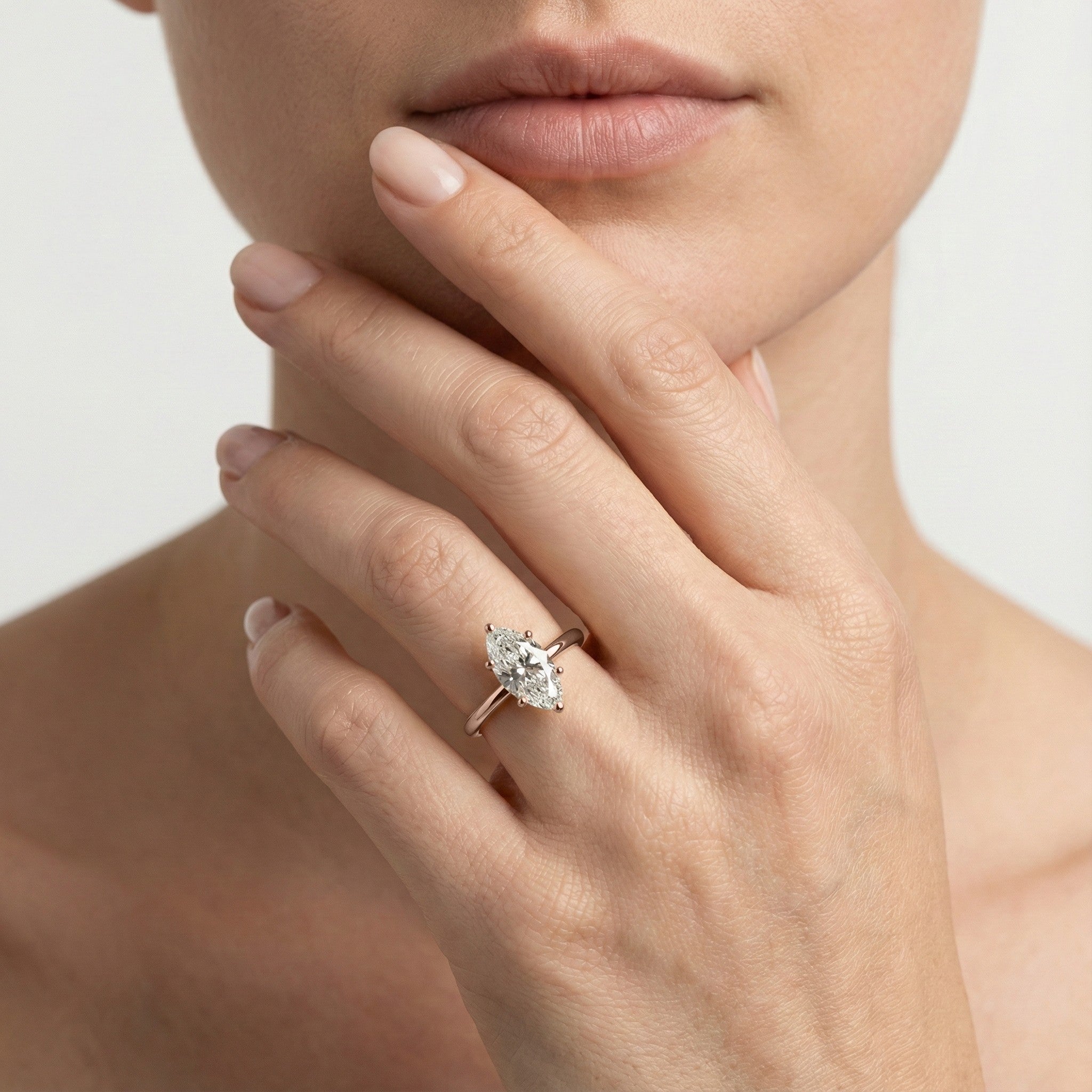 Millie Verlobungsring – Roségold