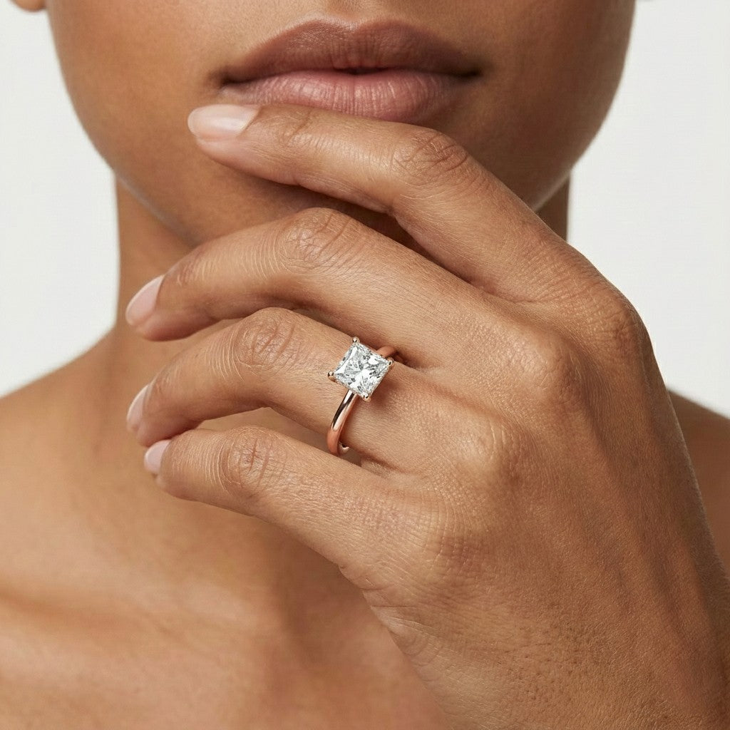 Millie Verlobungsring – Roségold