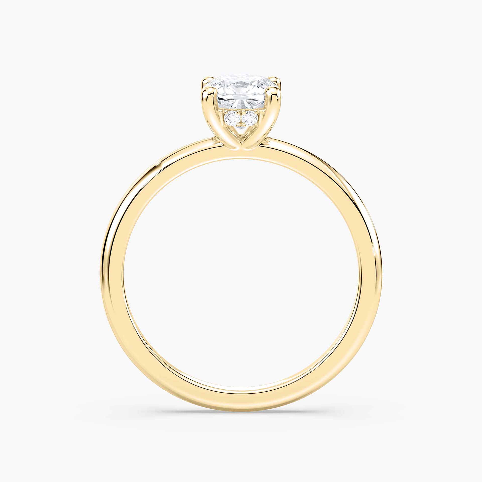 Millie Verlobungsring – Gelbgold