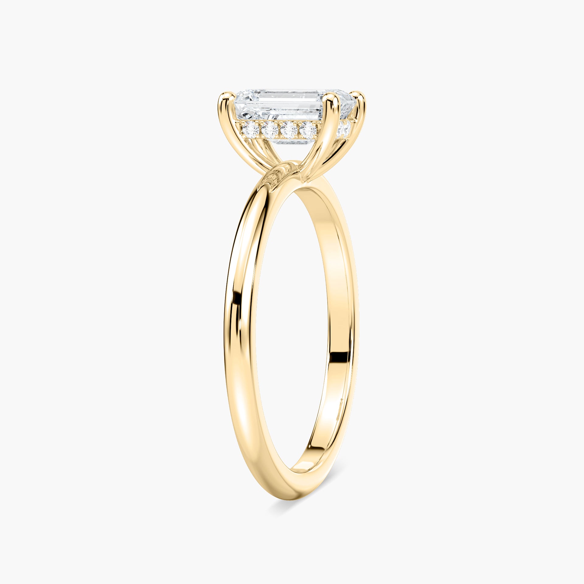 Millie Verlobungsring – Gelbgold