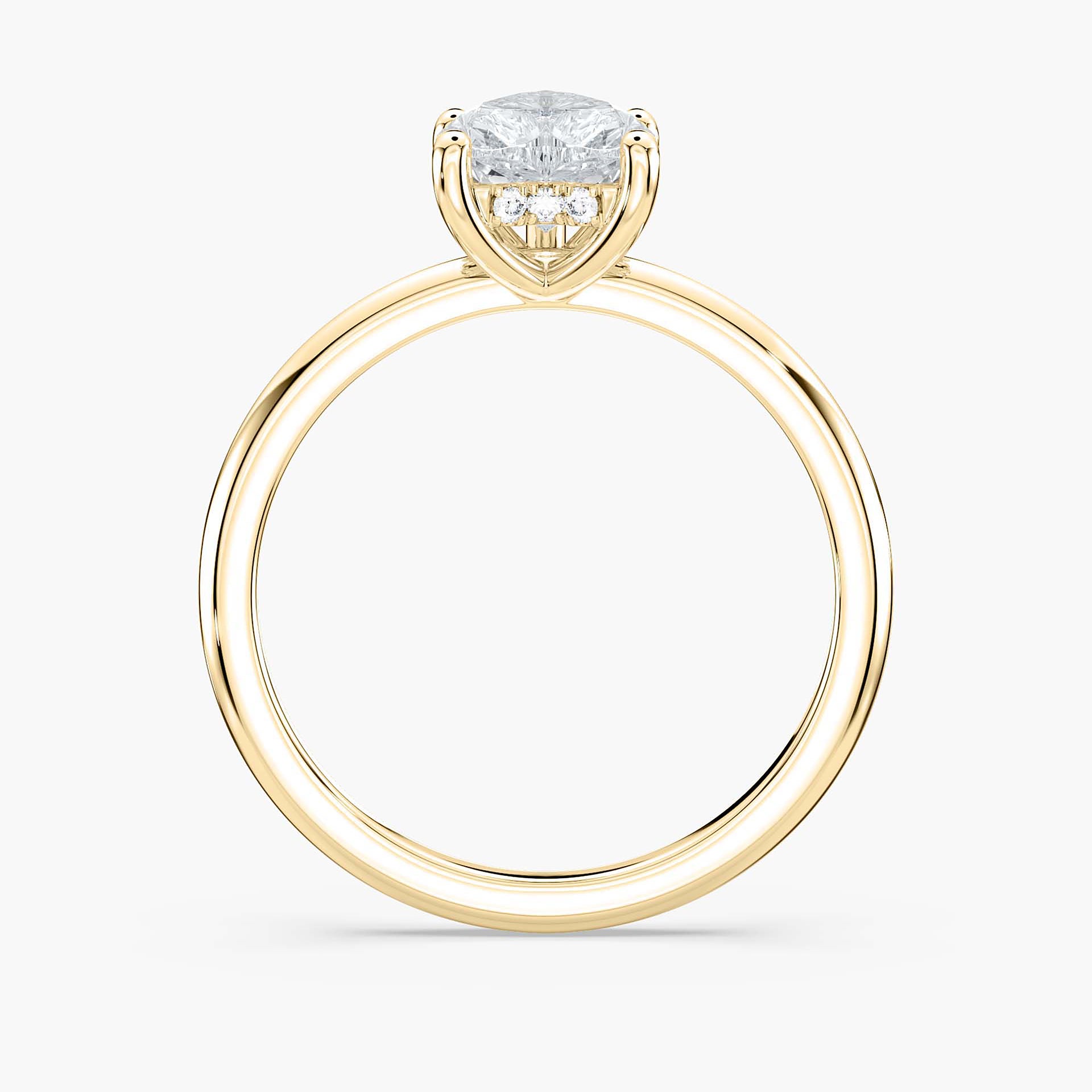 Millie Verlobungsring – Gelbgold