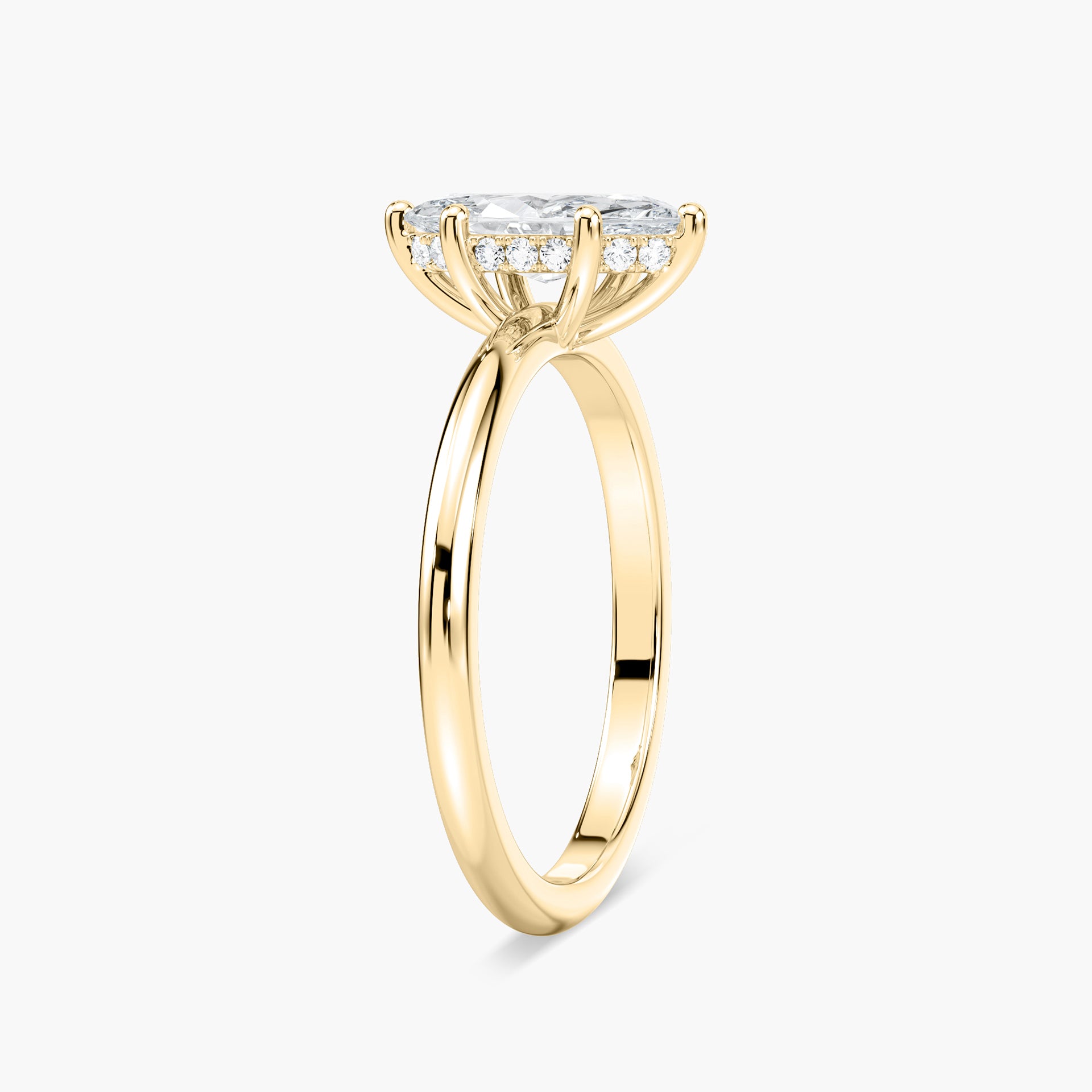 Millie Verlobungsring – Gelbgold