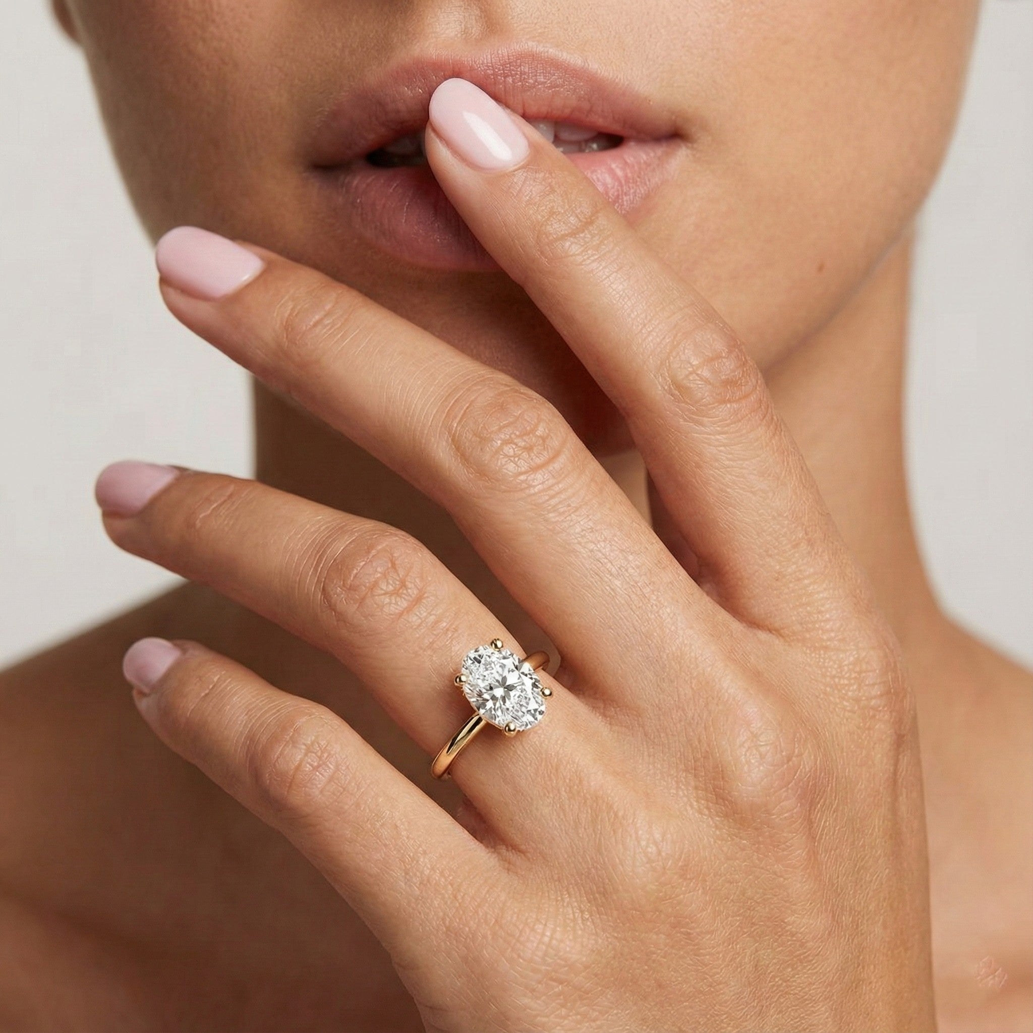 Millie Verlobungsring – Gelbgold