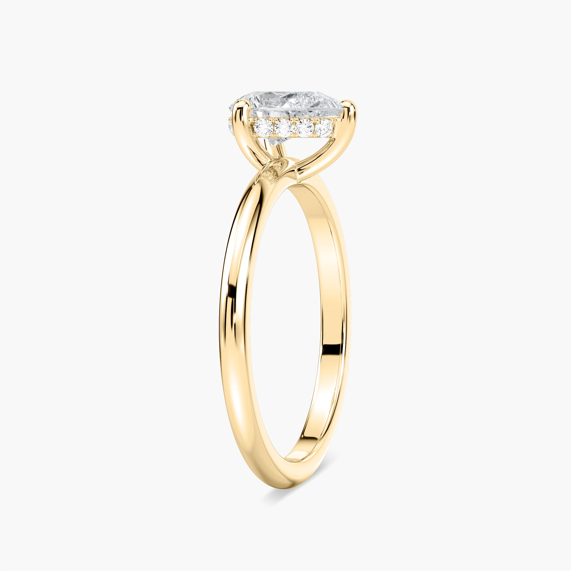 Millie Verlobungsring – Gelbgold