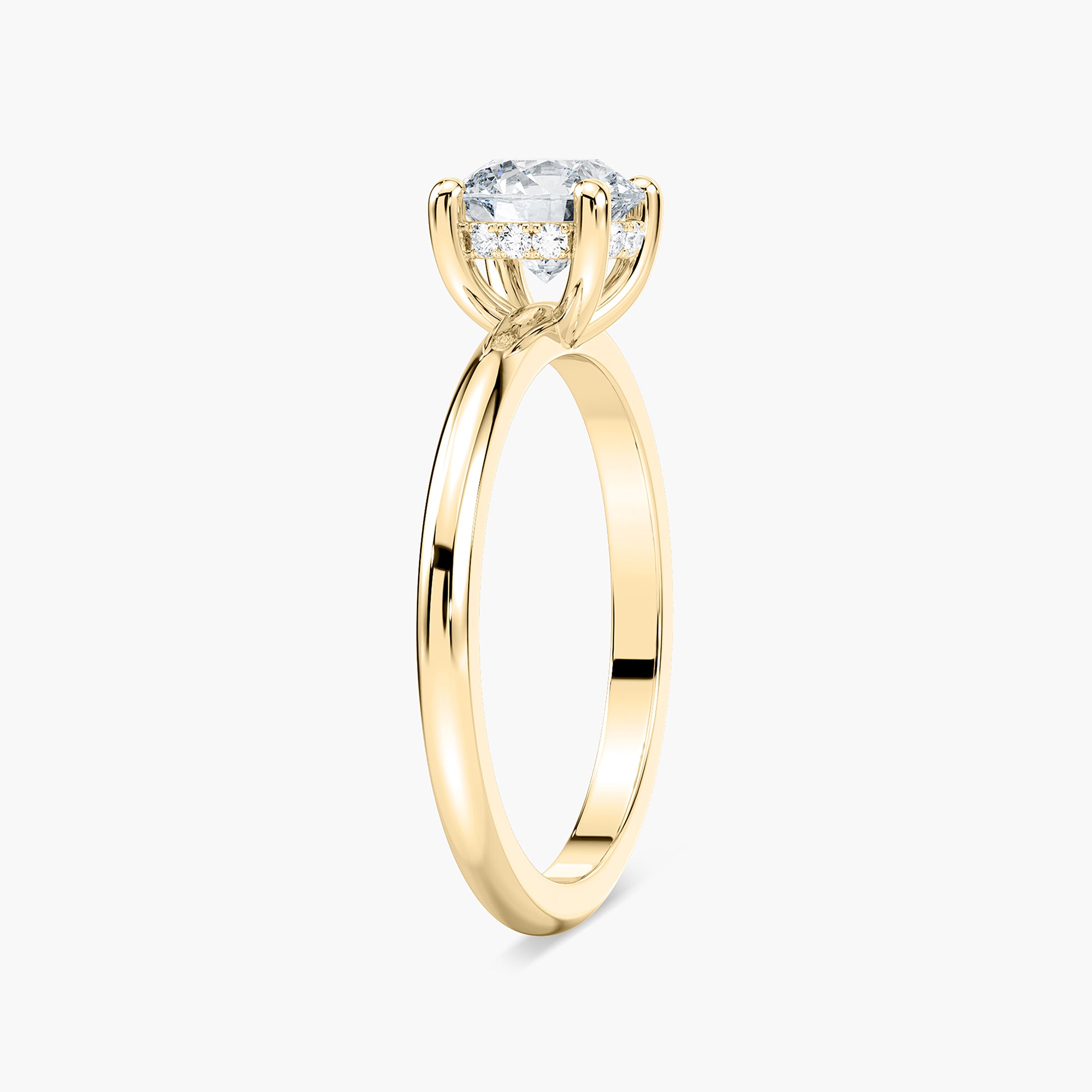 Millie Verlobungsring – Gelbgold
