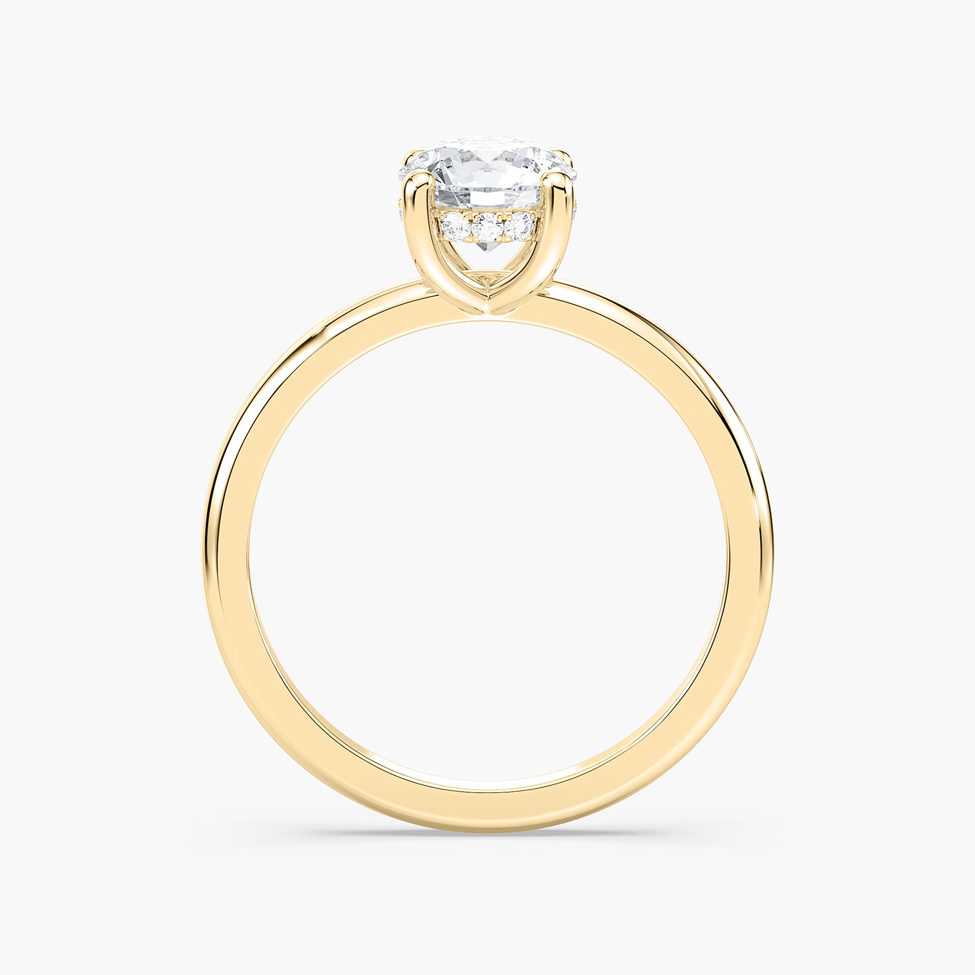 Millie Verlobungsring – Gelbgold