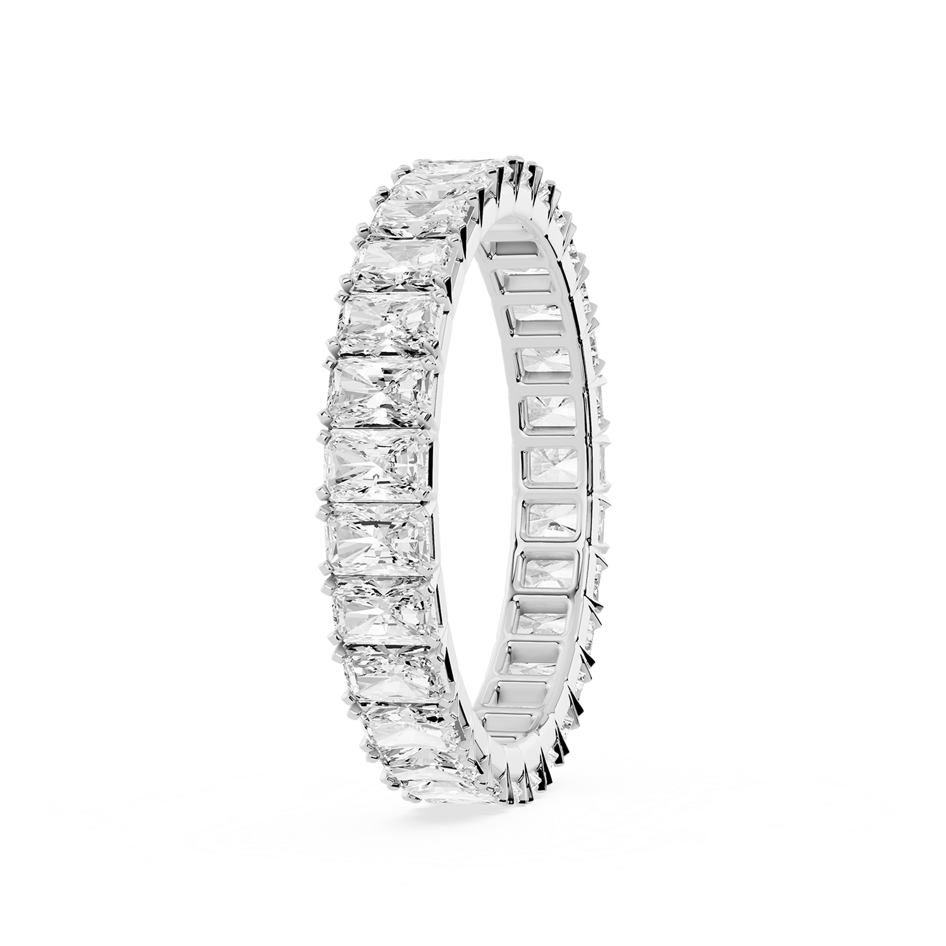Lovea Morgan Eternity Ring Radiantschliff – Weißgold