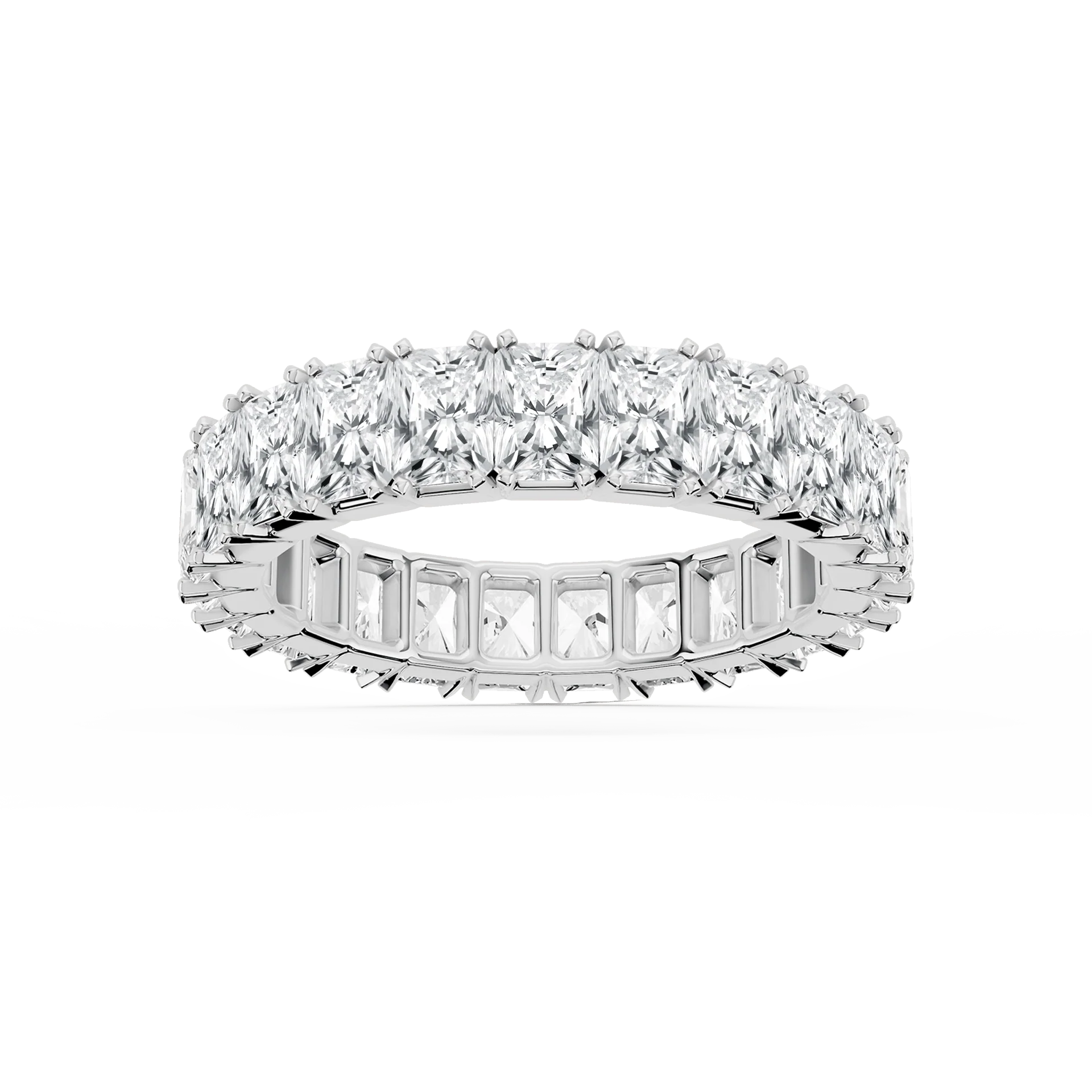 Lovea Morgan Eternity Ring Radiantschliff – Weißgold