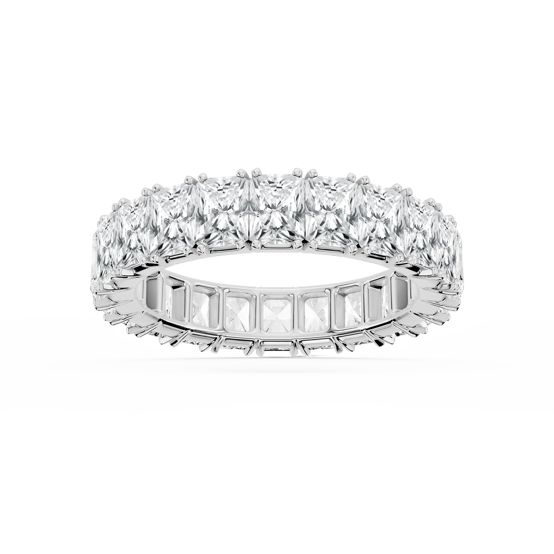 Lovea Morgan Eternity Ring Radiantschliff – Weißgold