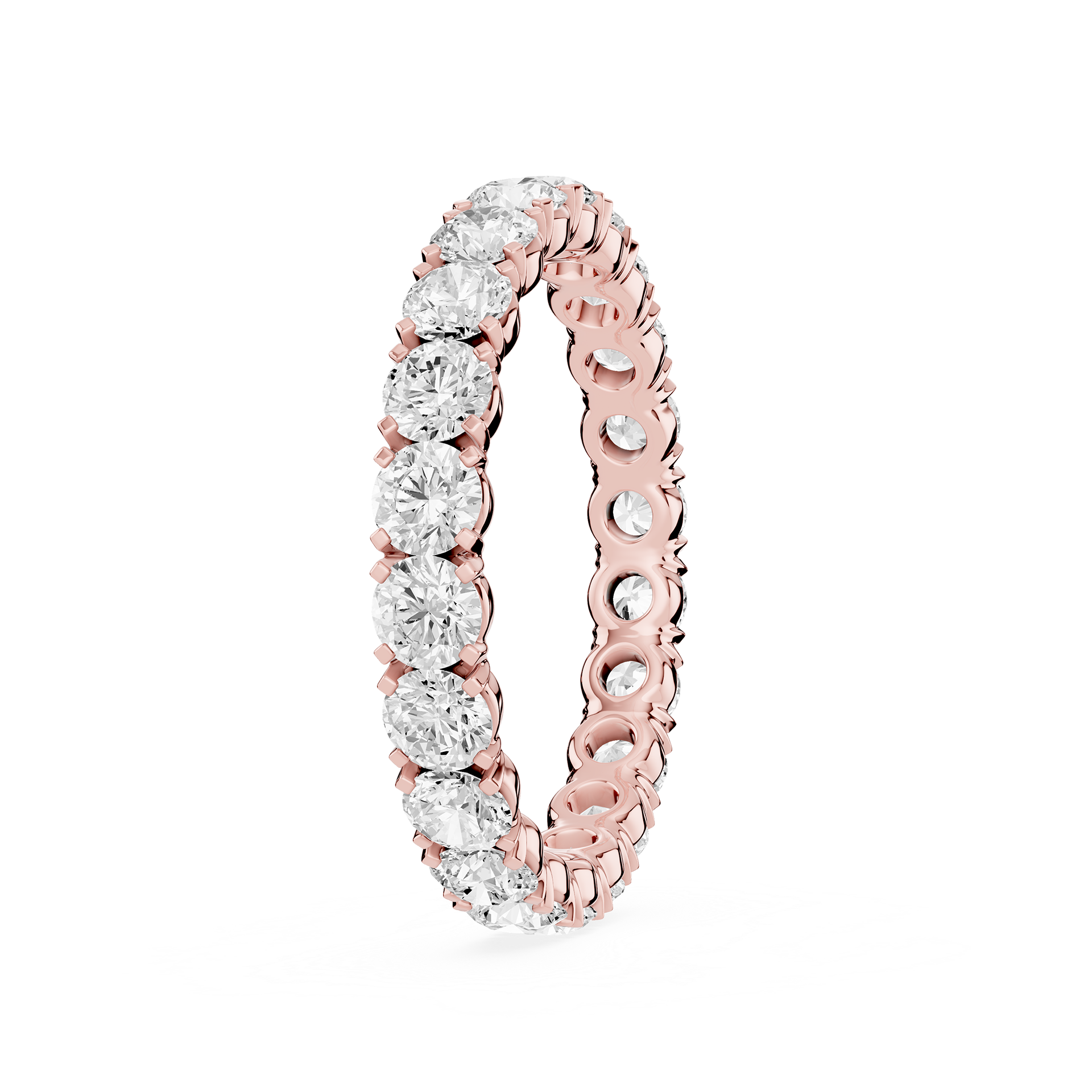 Lovea Morgan Eternity Ring Rundschliff – Roségold