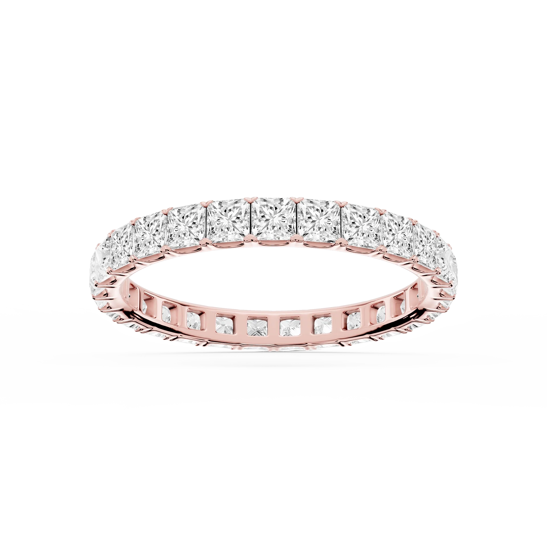 Lovea Nicole Eternity Ring Prinzessschliff – Roségold