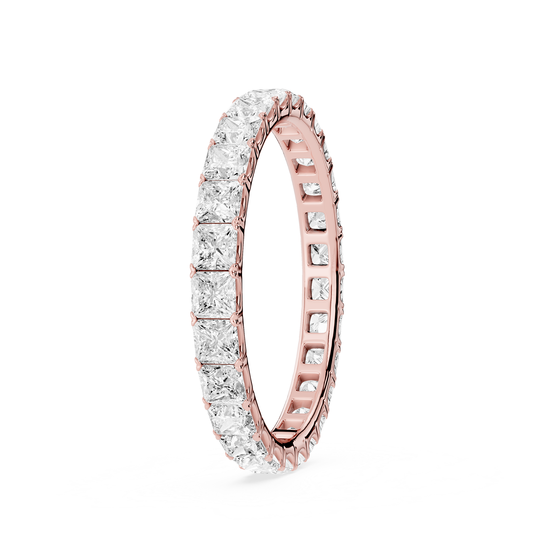 Lovea Nicole Eternity Ring Prinzessschliff – Roségold