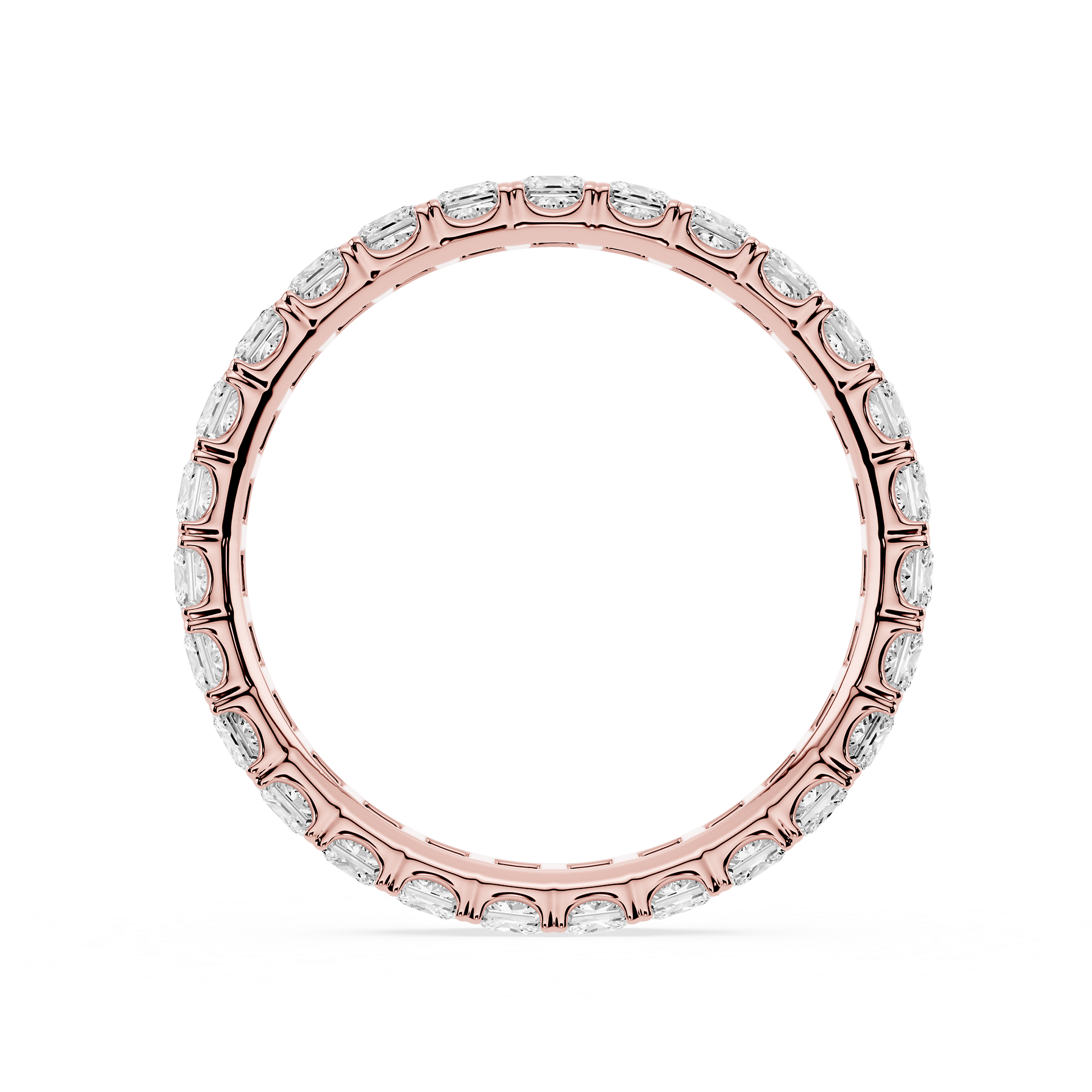 Lovea Nicole Eternity Ring Prinzessschliff – Roségold