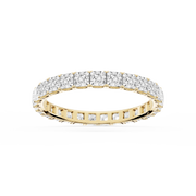 Lovea Nicole Eternity Ring Prinzessschliff – Gelbgold