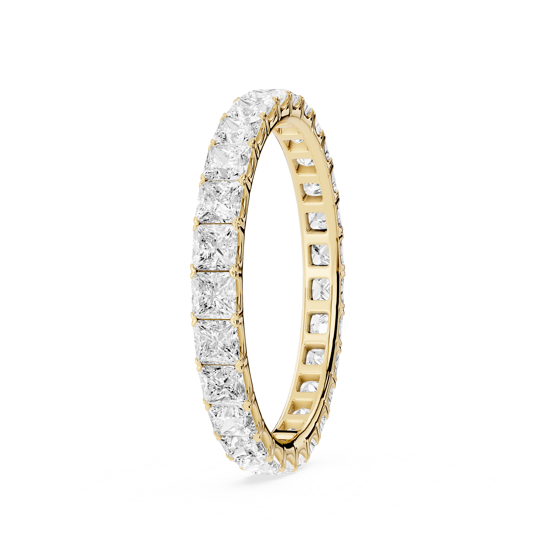 Lovea Nicole Eternity Ring Prinzessschliff – Gelbgold