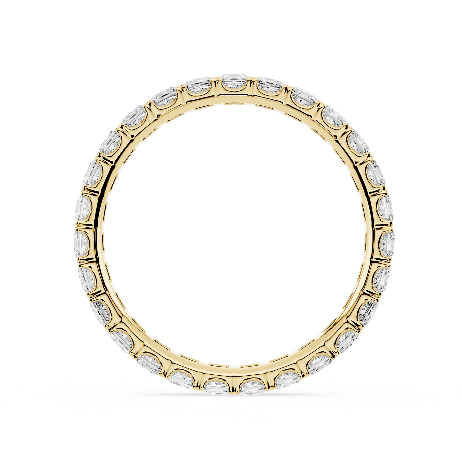 Lovea Nicole Eternity Ring Prinzessschliff – Gelbgold