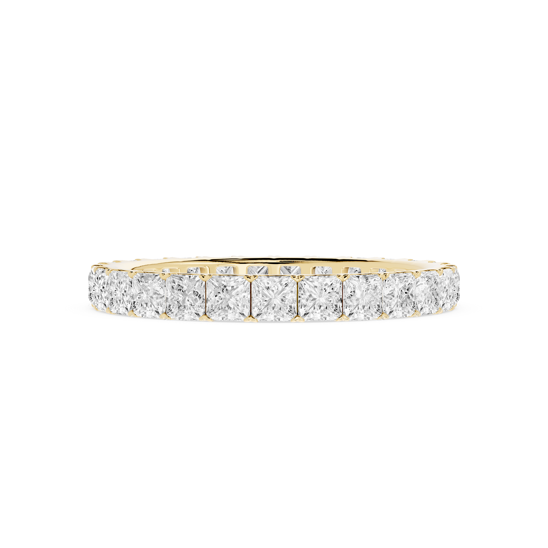 Lovea Nicole Eternity Ring Prinzessschliff – Gelbgold