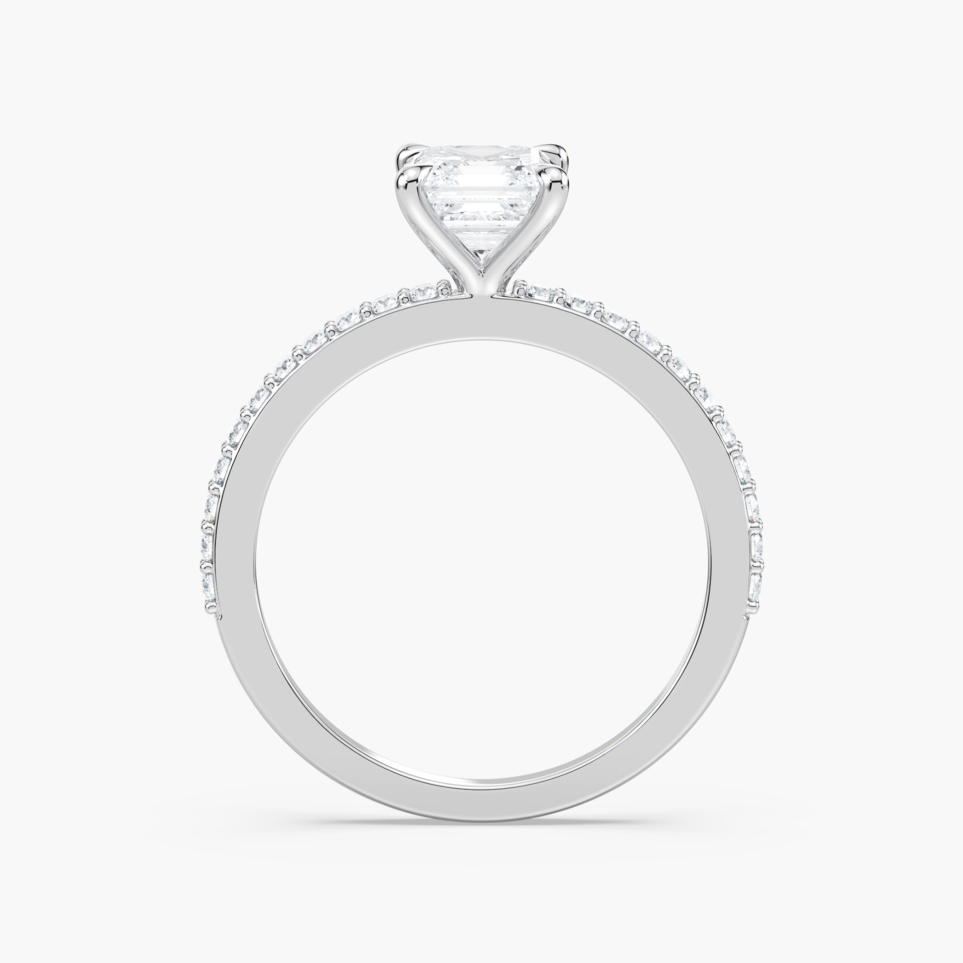 Olivia Verlobungsring – Weißgold