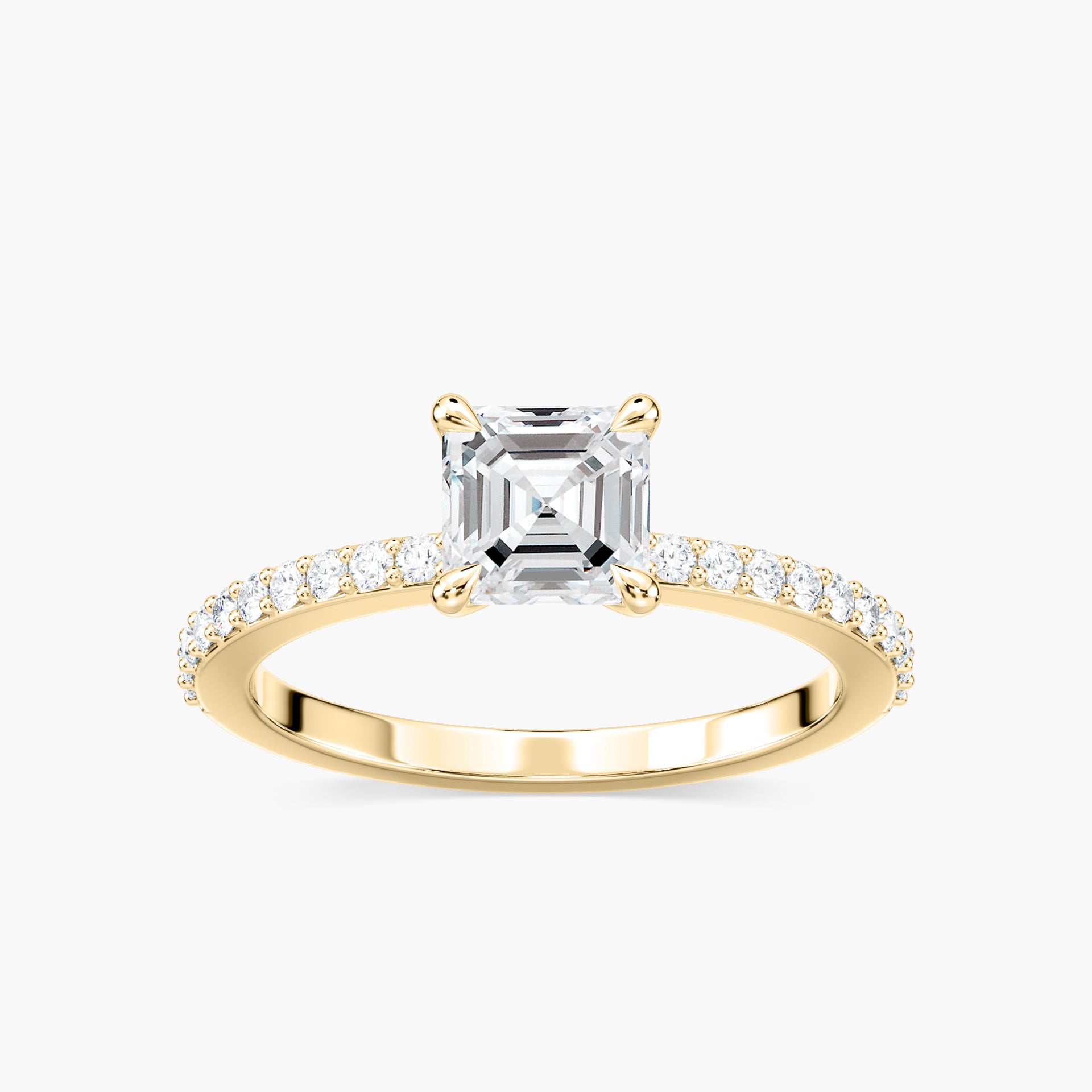 Olivia Verlobungsring – Gelbgold