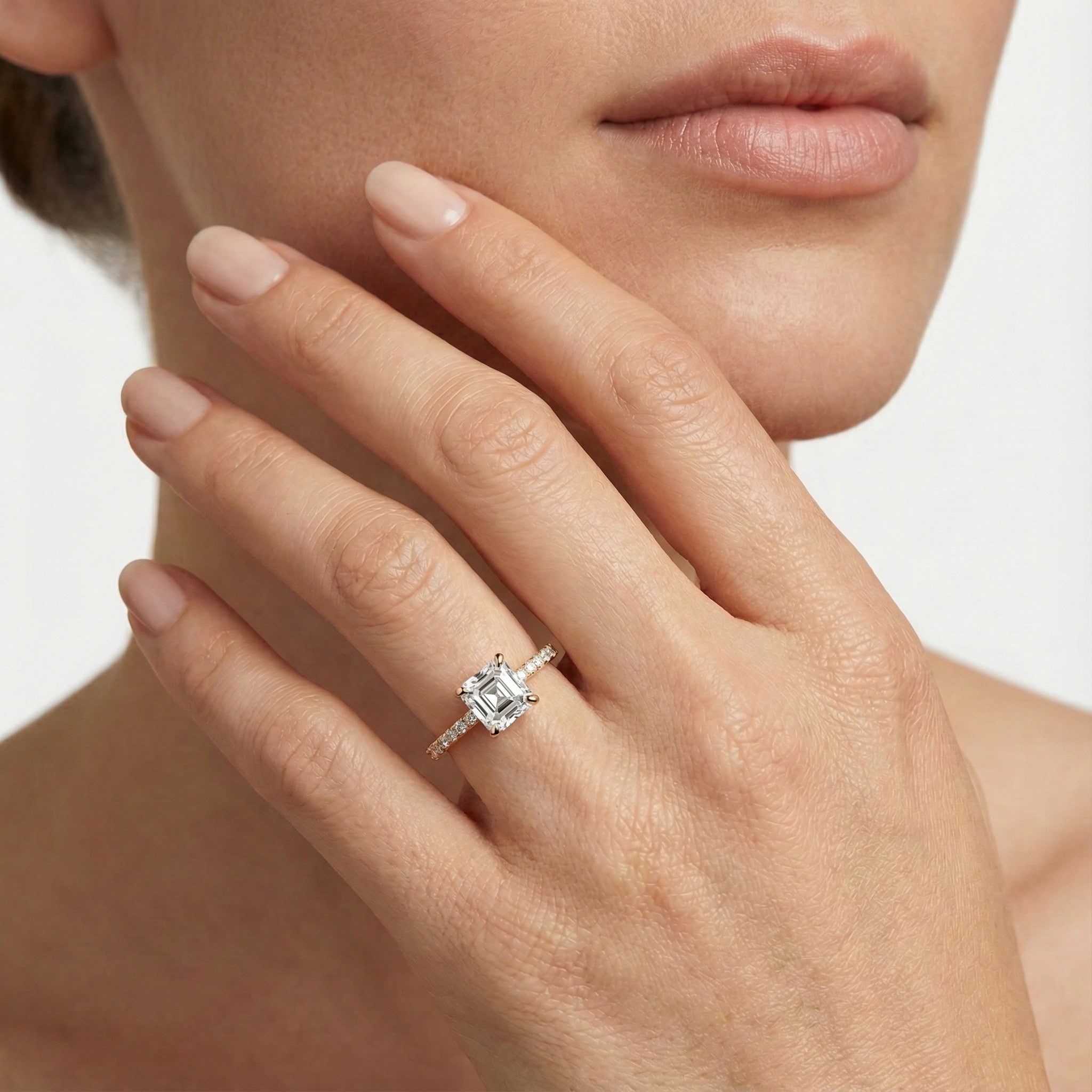 Olivia Verlobungsring – Gelbgold