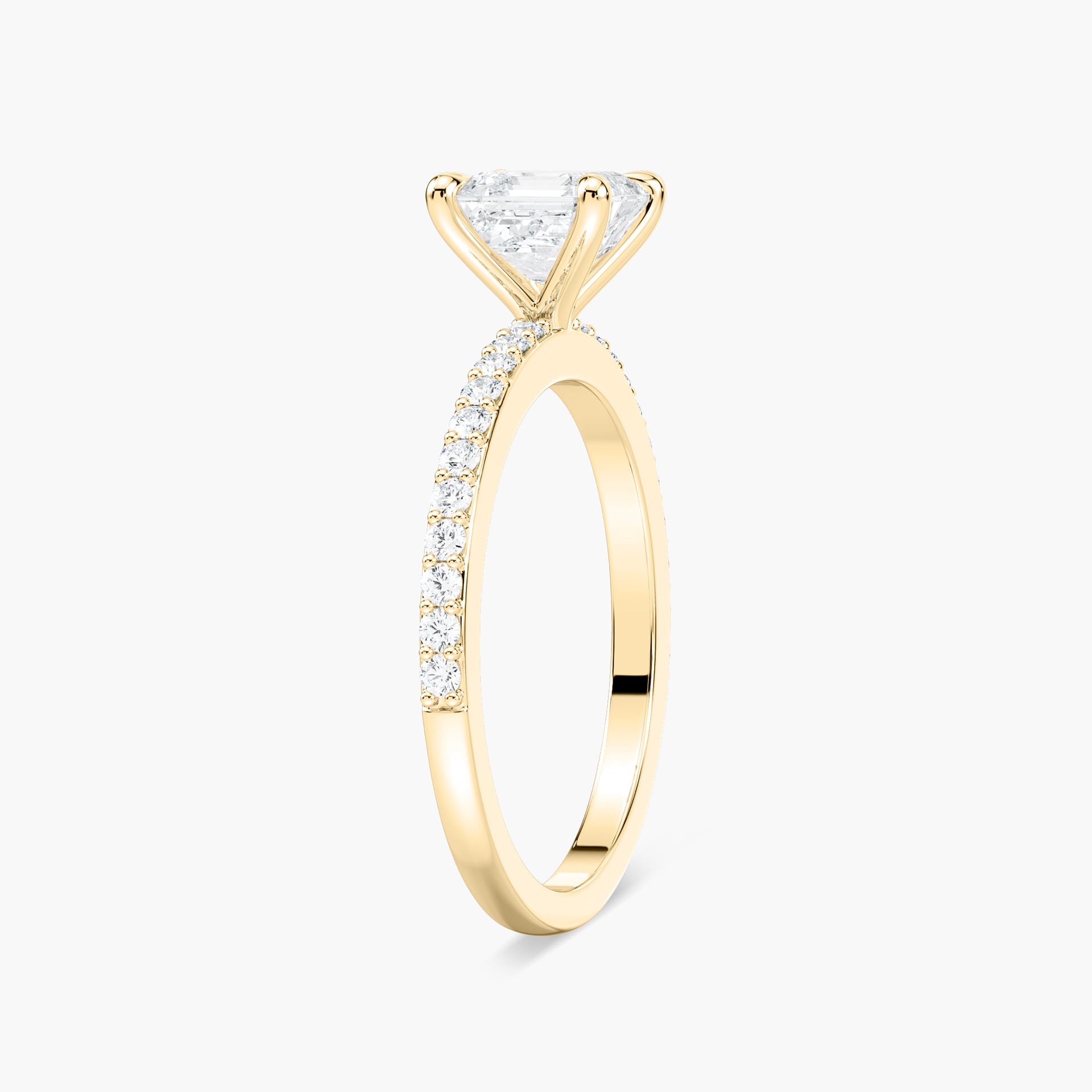 Olivia Verlobungsring – Gelbgold