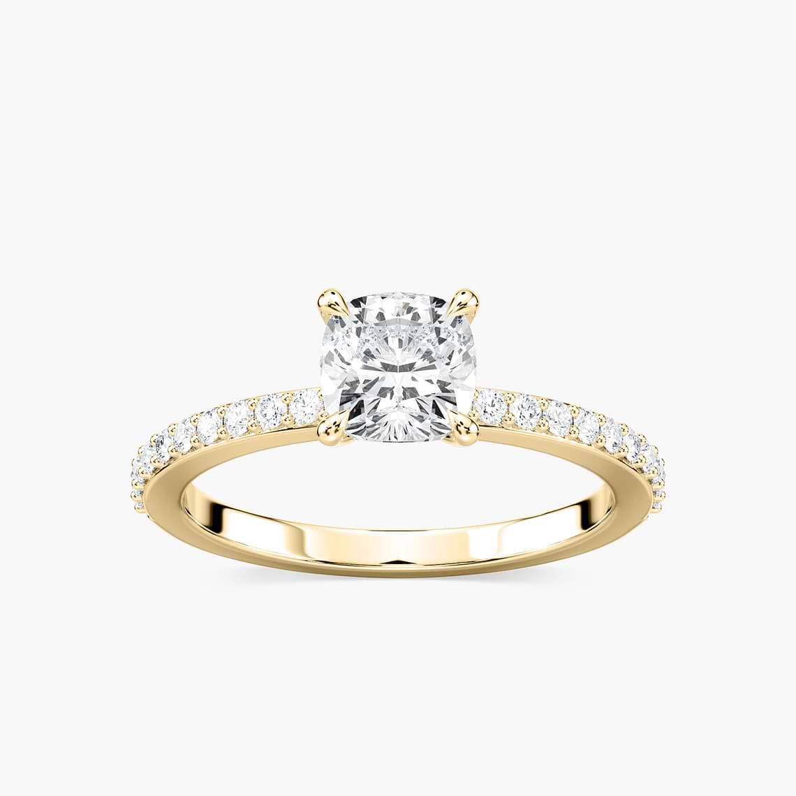 Olivia Verlobungsring – Gelbgold