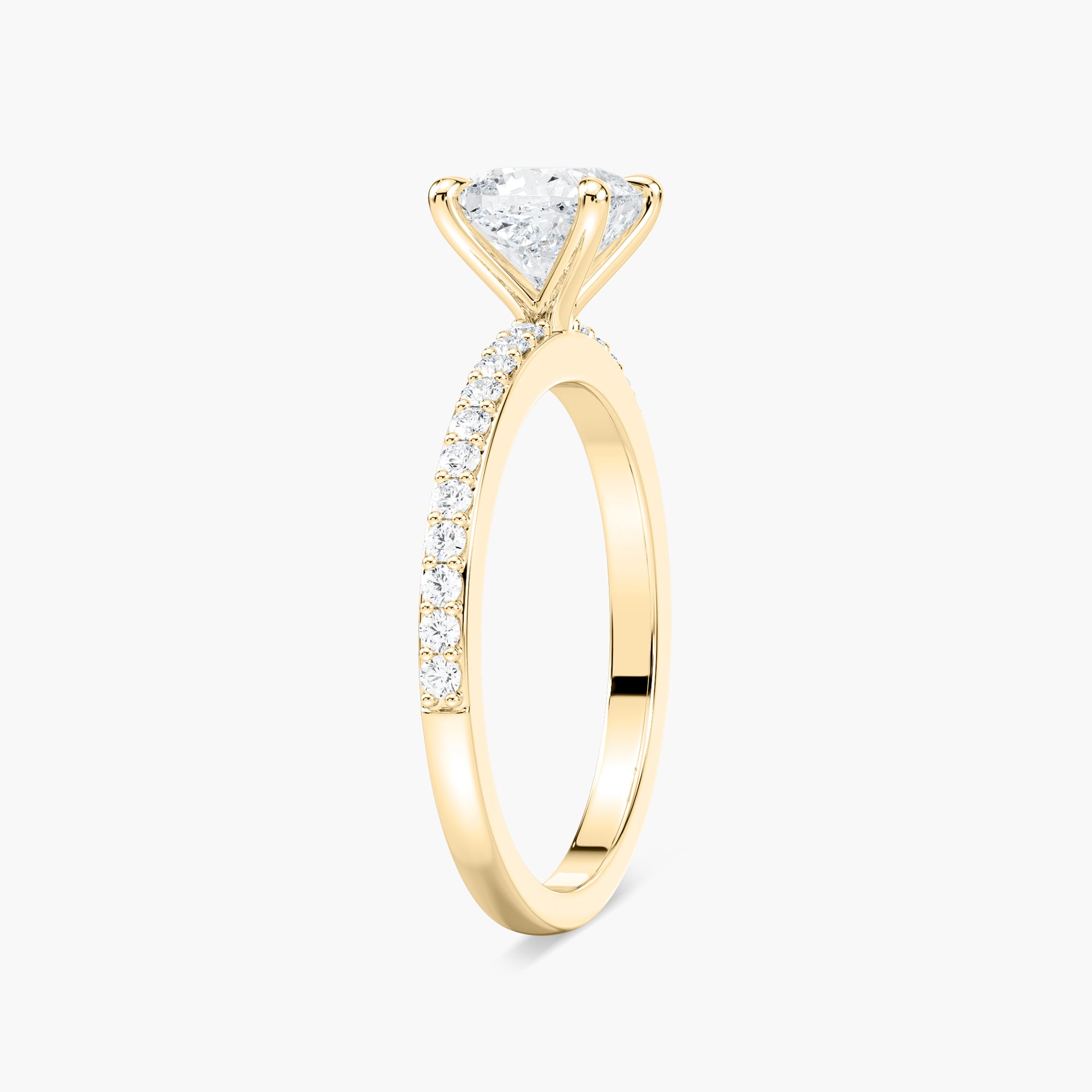 Olivia Verlobungsring – Gelbgold