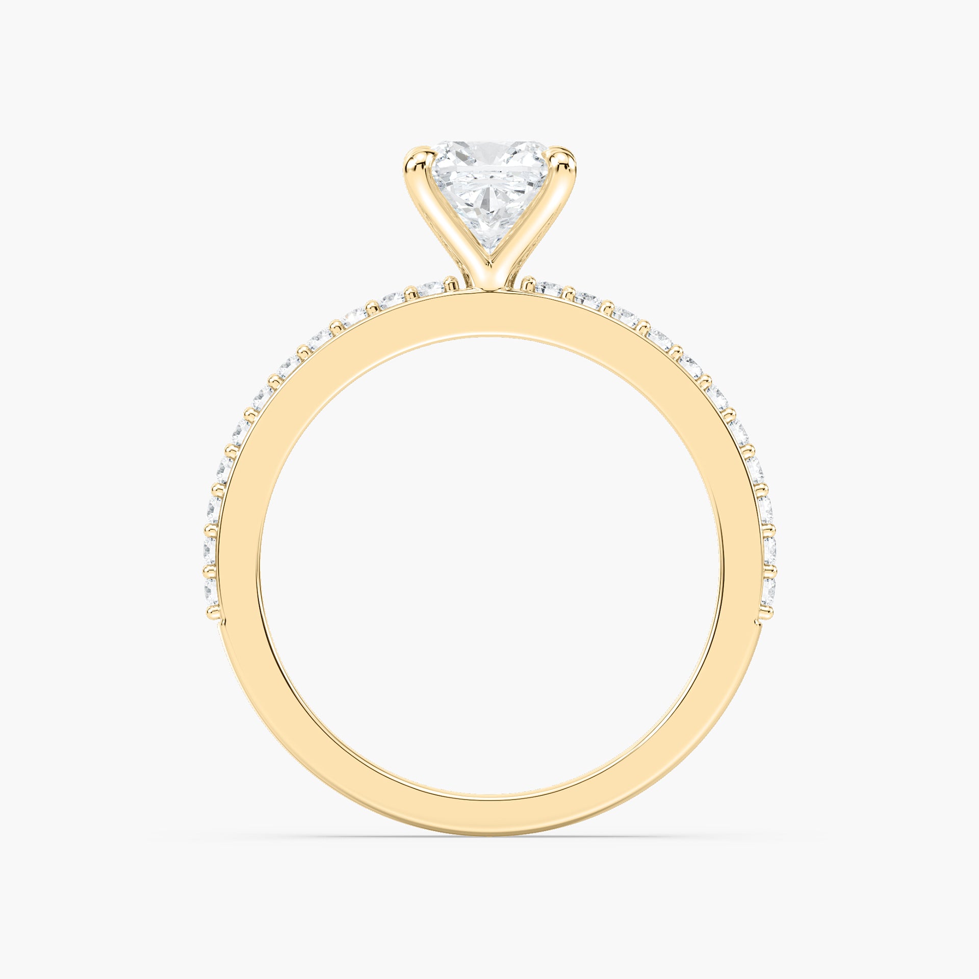 Olivia Verlobungsring – Gelbgold