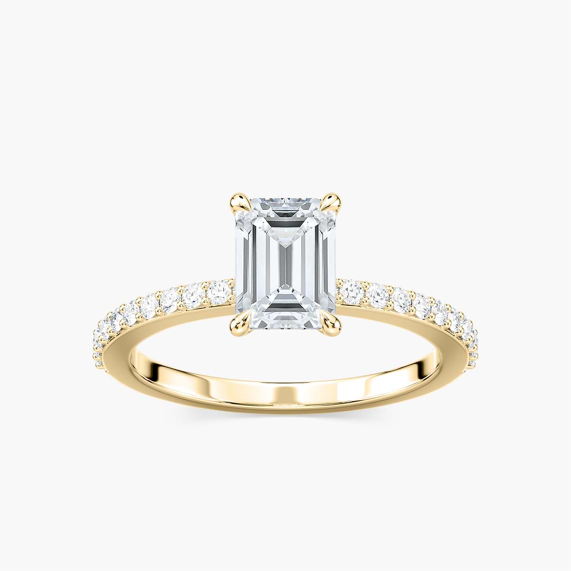 Olivia Verlobungsring – Gelbgold