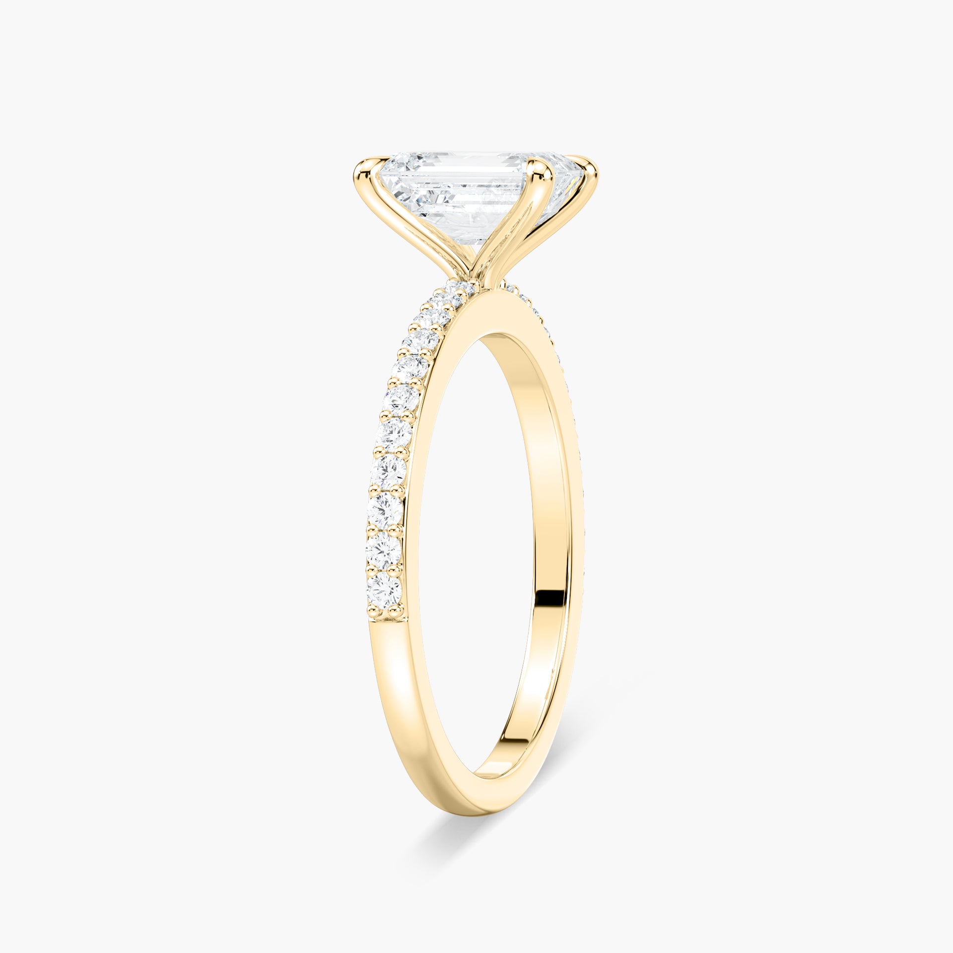 Olivia Verlobungsring – Gelbgold