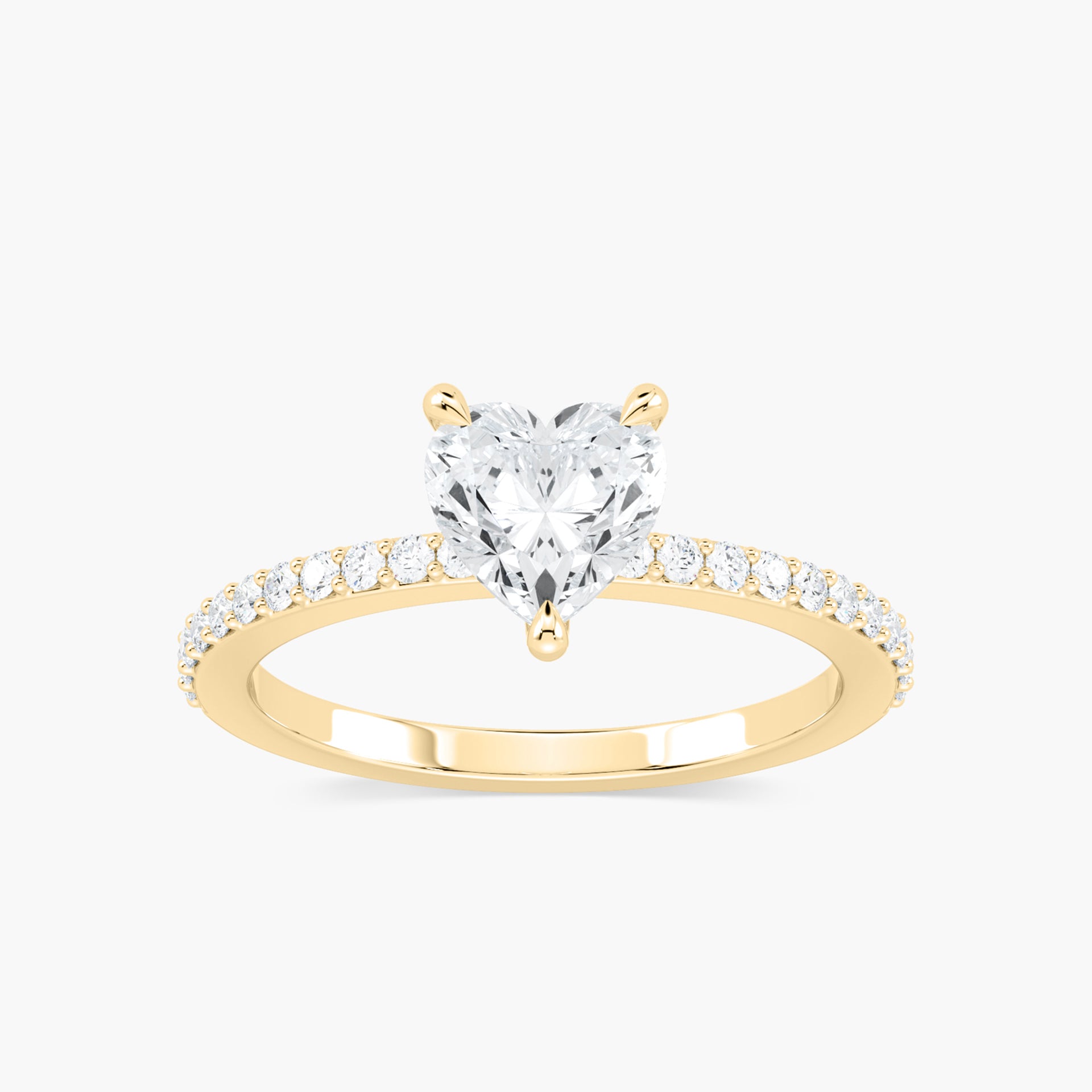 Olivia Verlobungsring – Gelbgold