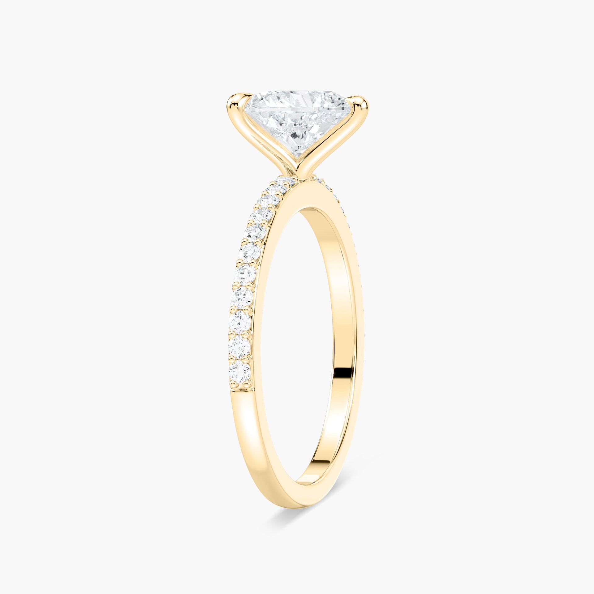 Olivia Verlobungsring – Gelbgold