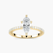 Olivia Verlobungsring – Gelbgold