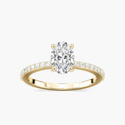 Olivia Verlobungsring – Gelbgold