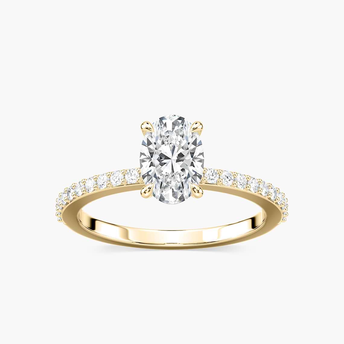 Olivia Verlobungsring – Gelbgold