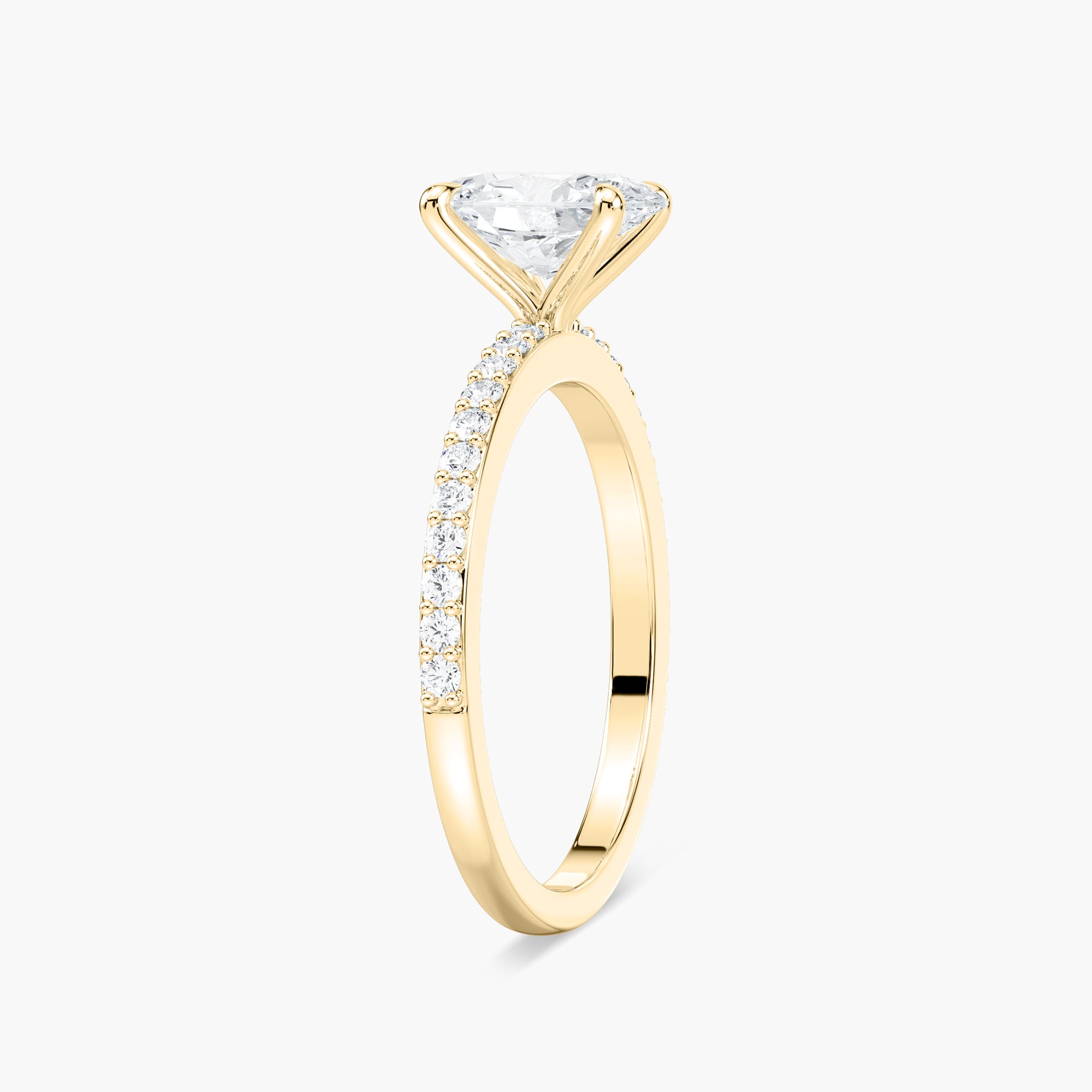 Olivia Verlobungsring – Gelbgold