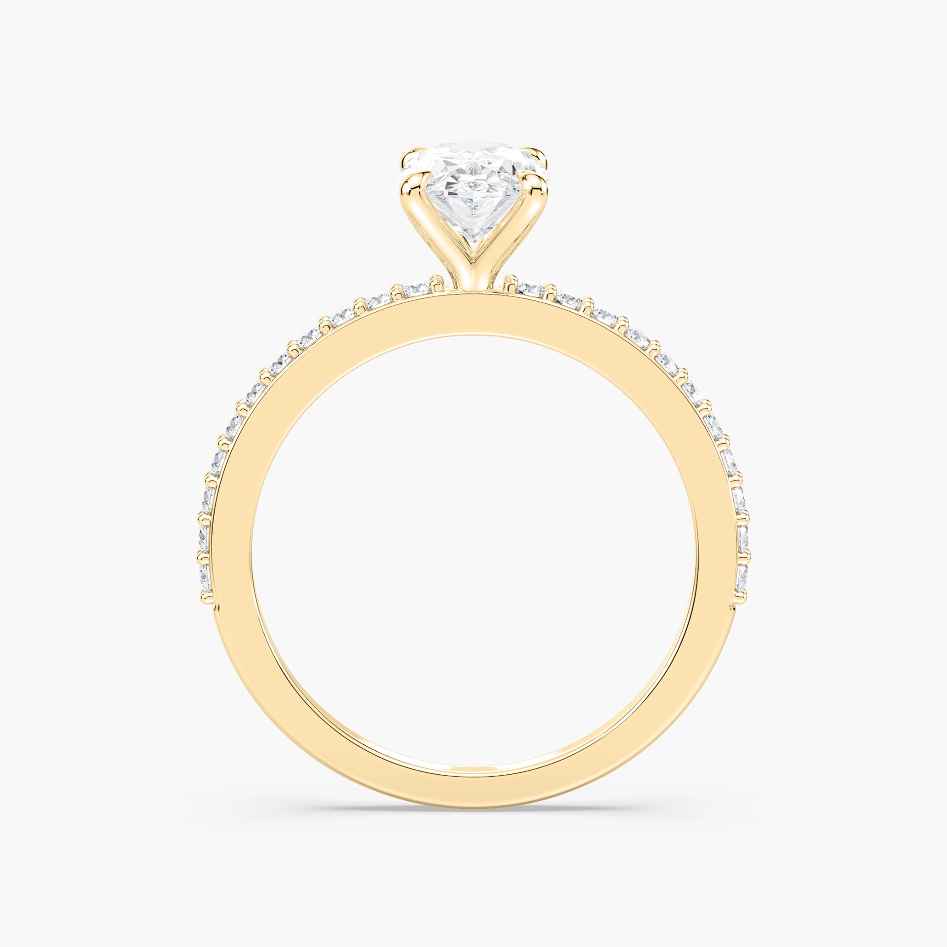 Olivia Verlobungsring – Gelbgold