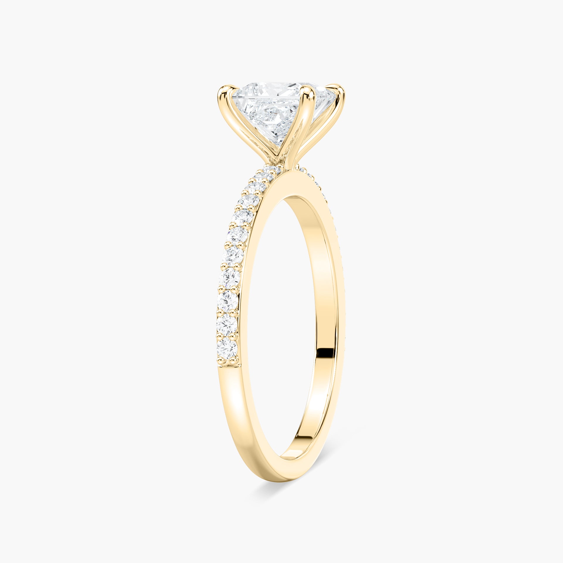 Olivia Verlobungsring – Gelbgold