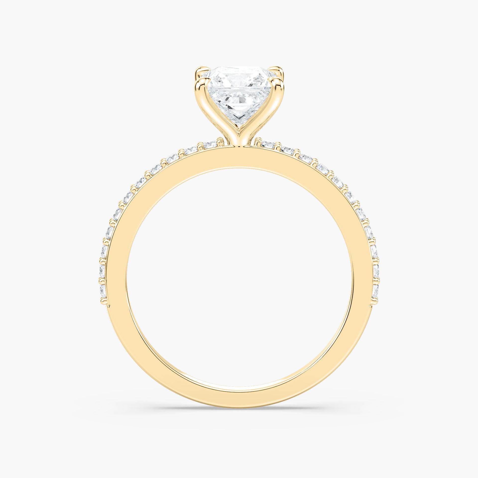 Olivia Verlobungsring – Gelbgold