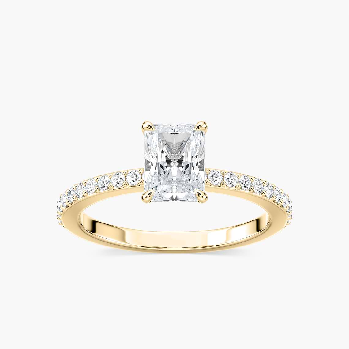 Olivia Verlobungsring – Gelbgold