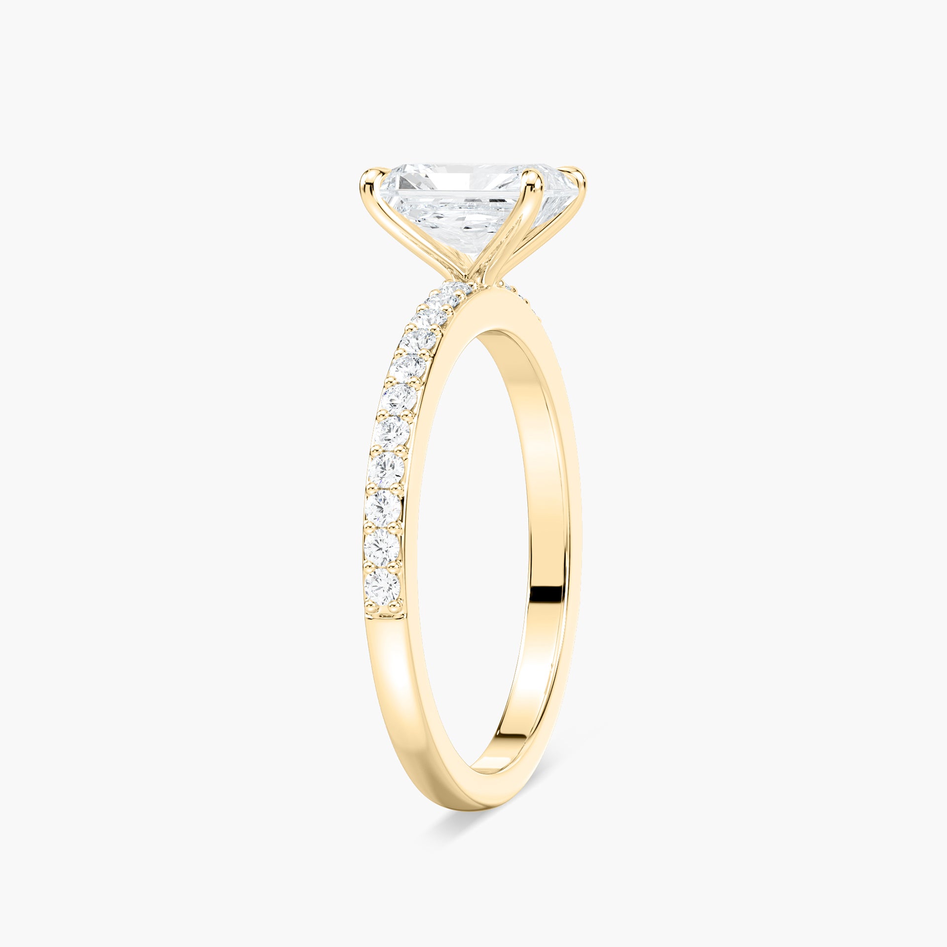 Olivia Verlobungsring – Gelbgold